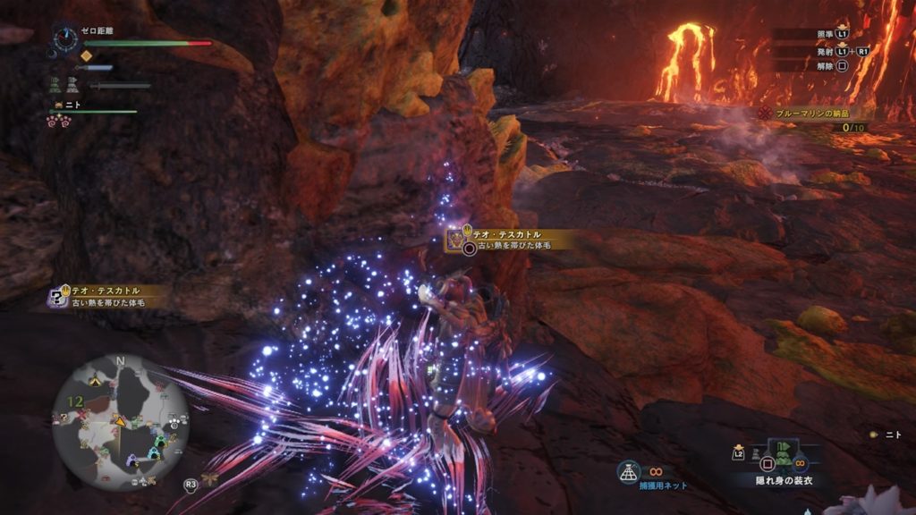 【MHW】納品、何はともあれ痕跡、早い周回ルートと副産物ツタの葉は･･･( ˘ω˘)？ ゼロ距離突破